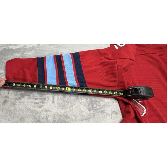 St. Louis Cardinals Hockey Jersey Red Bird Stick Blues 2024 XL - Picture 5 of 9